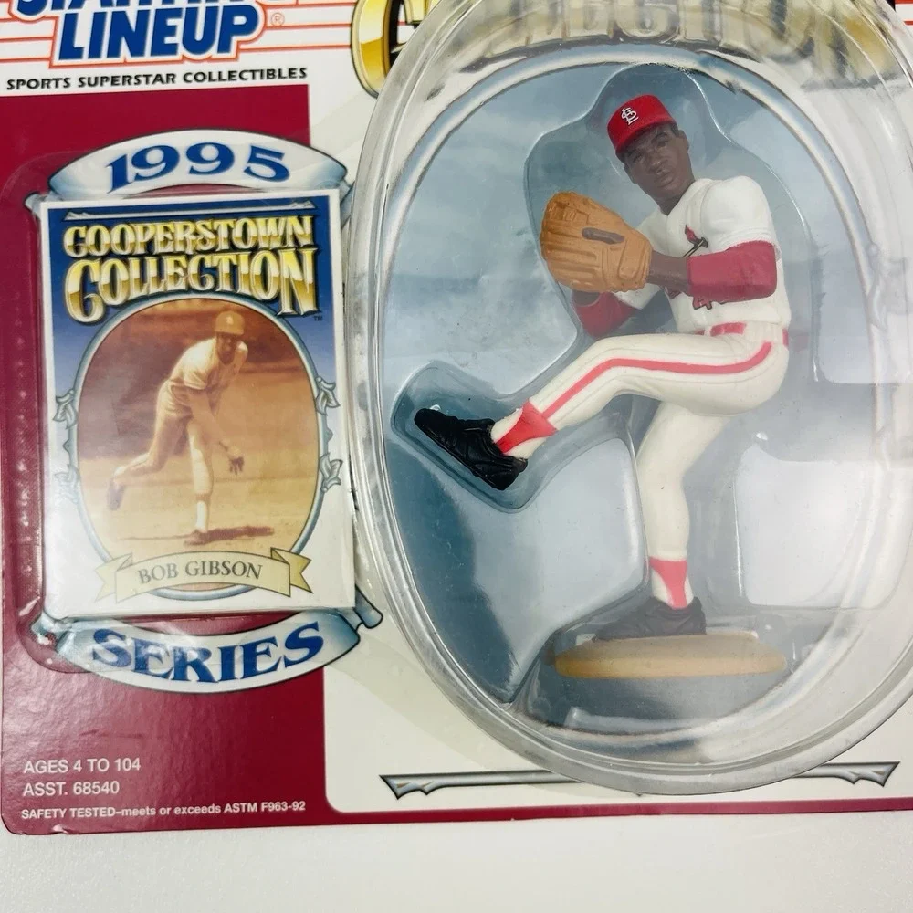 Starting Lineup Kenner 1995 Cooperstown Collection Bob Gibson Cardinals Figure